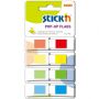 Zakładki indeksujące na podajniku Stick'n 45x12mm, 160szt - 3